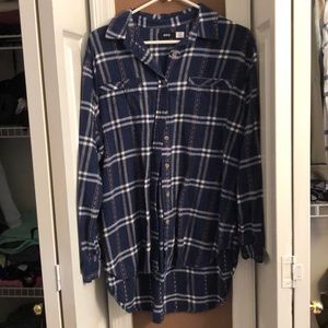 Urban outfitters oversized flannel